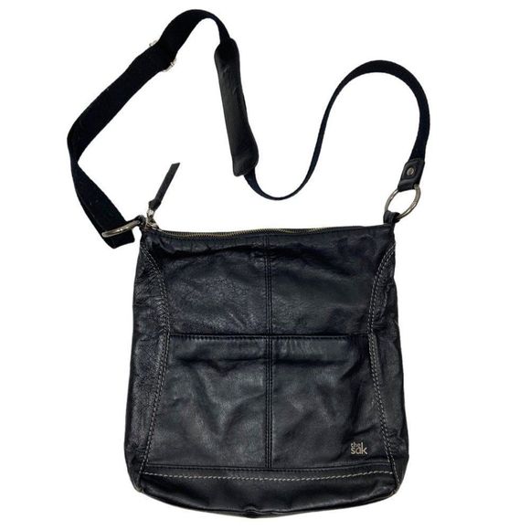 The Sak Bags The Sak Iris Black Leather Crossbody Bag Poshmark